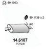FORD 1019680 Middle Silencer